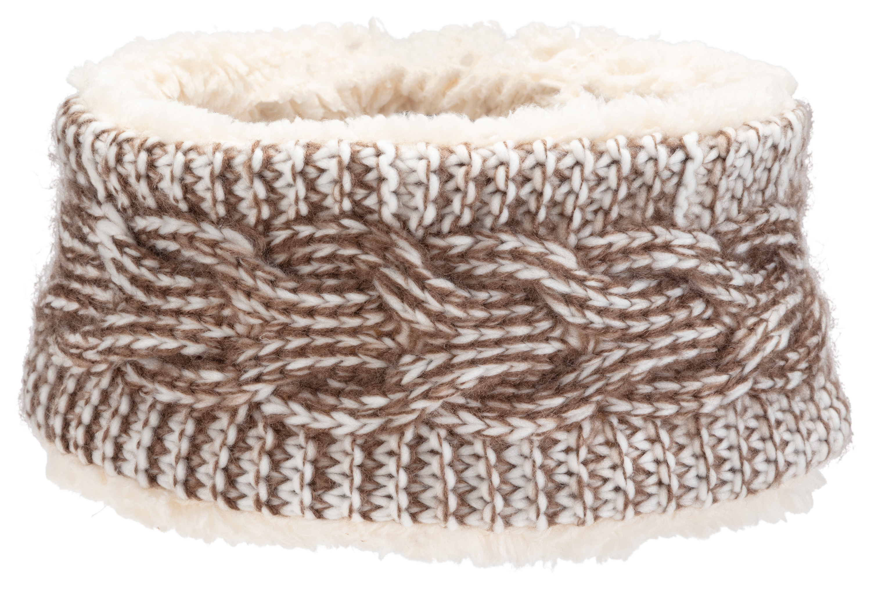 Scala Sherpa-Lined Cable Knit Headband for Ladies | Cabela's